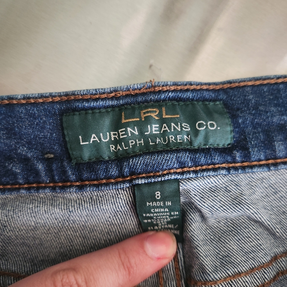 LRL Lauren Jeans Co. By Ralph Lauren Classic Bootcut Jeans Size 8